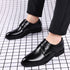 Luxury Pointed Toe Men's Leather Dress Shoes for Formal & Casual Occasions